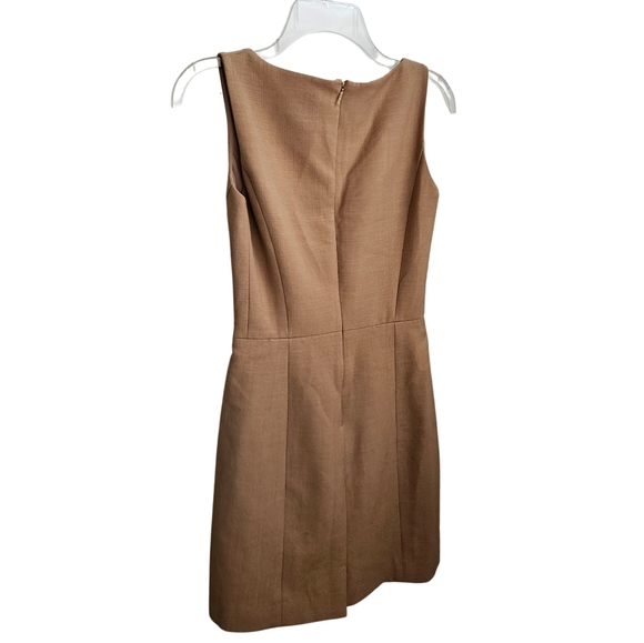 Tory Burch - tan sheath work dress - size 2 - Picture 2 of 2